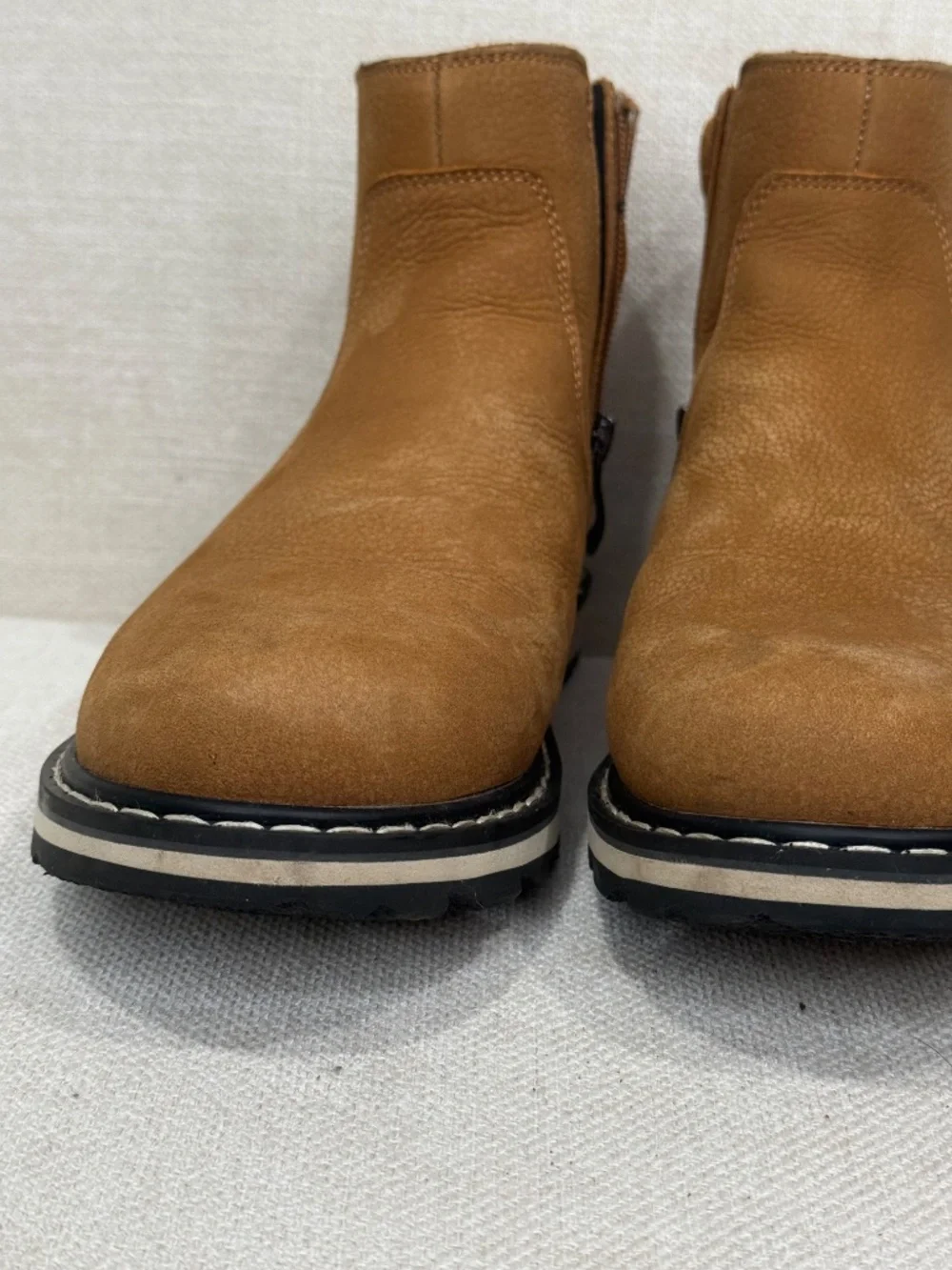 Royal Canadian Gastown Waterproof Leather Chelsea Boots Tan Size 8